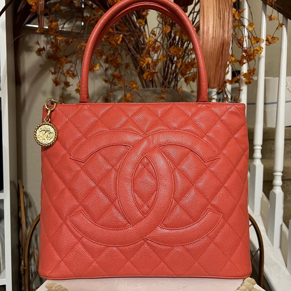 Chanel Caviar Medallion Bag